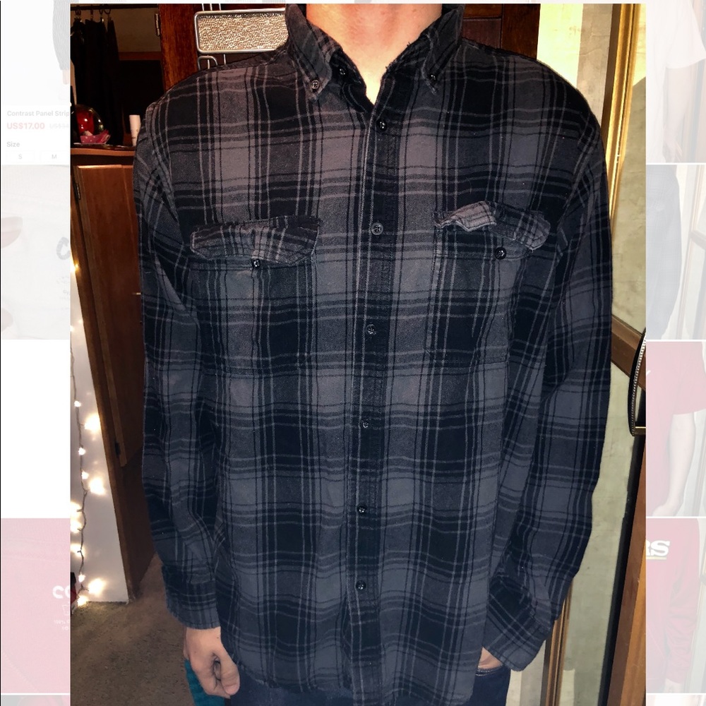 Men’s grey flannel